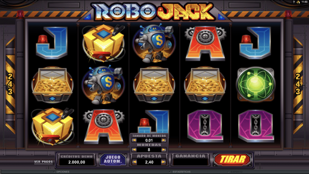 RoboJack spilleautomat