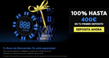 888poker bonus € 400